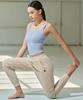 XEXYMIX Tilted Line Tension Jogger Pants Rich Beige Xwftp01J1