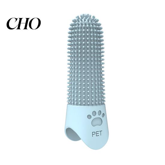 Finger Toothbrush for Pets Pet Silicone Soft Bristles Dog Cover Teeth Cleaner Dogs Cats Puppies Rabbits Gently Removes Plaque