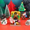 Santa Claus Miniature Small Particle Christmas Day Series Building Blocks Kids Toys Festival Gifts