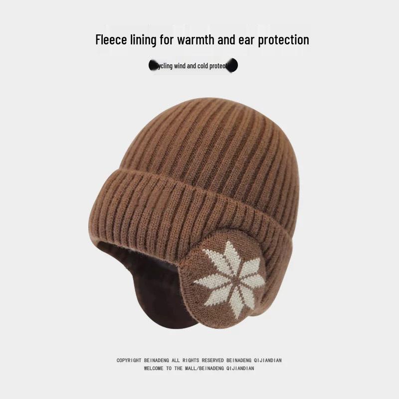 

Мужские зимние вязаные шерстяные велосипедные наушники-повязка