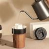 Good-Insulated Wood Grain Coffee Tumbler 350Ml For Travel - With Coated Interior, Suitable For All Beverages Hot Or Cold
