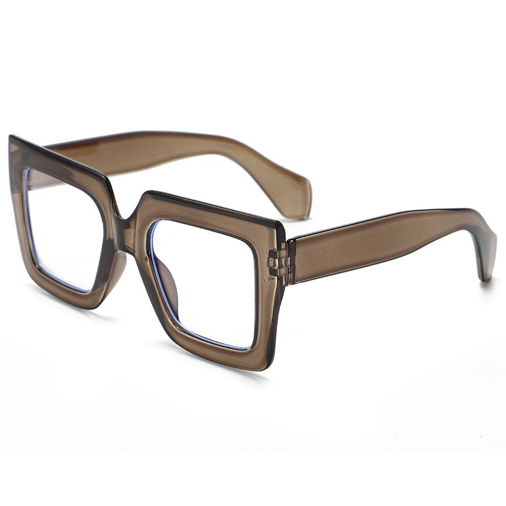 2025 Trendy Oversized Square Frame Sunglasses: Gradient Lenses for Men & Women - European & American Street Style