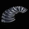 500Pcs/Box Diy Manicure Extension Tools Stiletto Nail Tips Transparent False Press On Acrylic Nails Mixed Size Fake Nails