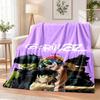 Gorillaz Flannel Throw Blanket Soft Warm Cozy For Sofa Bed Indoor Home Bedroom Use
