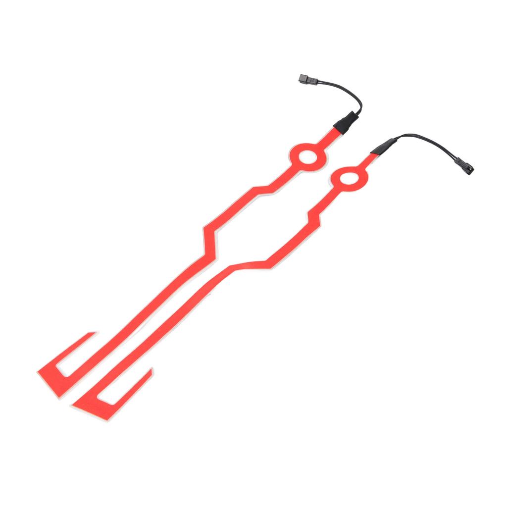 Motorcycle Helmet Light PVC Water Resistant High Brightness 3 Modes LED Helmet Light Strip