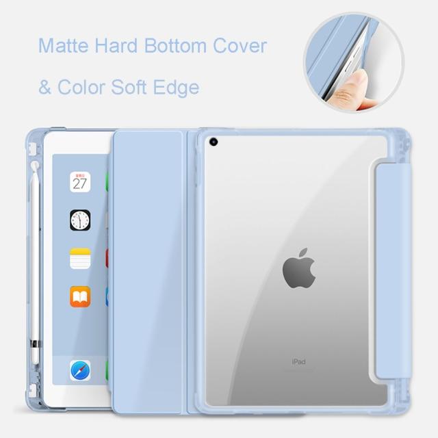 Für iPad Pro 11 Fall Funda für iPad Air 4 Fall 4th Generation Für iPad Pro 12,9 Fall Drahtlose Ladung bleistift Halter