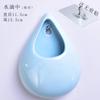Ceramics Wall Hanging Vase Water Drops Wall Vase Ornaments No-punching Hydroponics Flower Insert Room Background Interior Decor