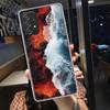 The Collision of Lava and Seawater Phone Case for Samsung A54 A57 A37 A17 A14 A15 A12 A24 A34 A55 A35 A25 A52S A07 A05S A04S A22