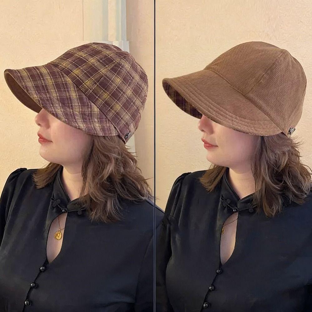 Adjustable Equestrian Hat Double-side Peaked Cap Casual Baseball Cap for Women
