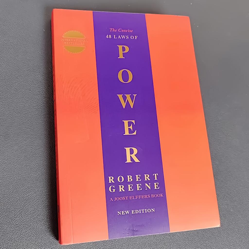 The Concise 48 Laws of Power English Book By Robert Greene Political Leadership Political Philosophy Motivation Books for Adult