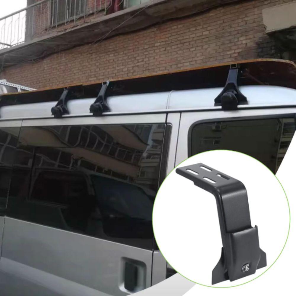 Adjustable Steel Roof Rack Mounting Bracket Rain Trough Luggage Rack Clamp  Roof Platform