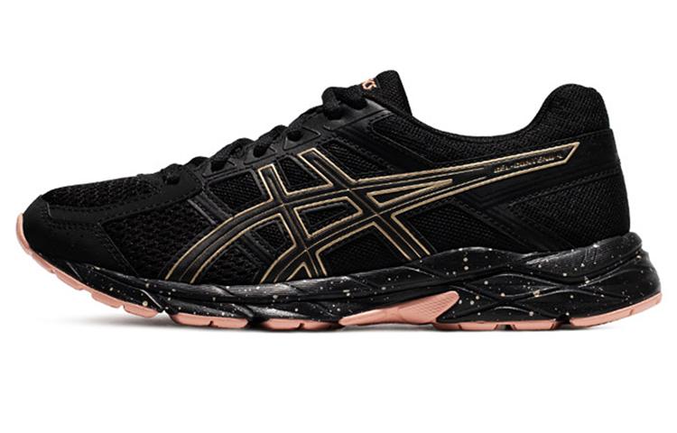ASICS Gel Contend 4 Black Gold Pink Women s T8D9Q-011 37