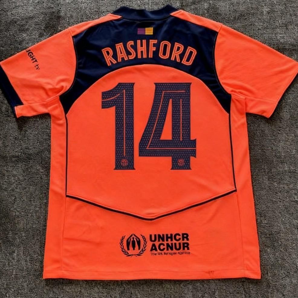 26 Real Madrid Barcelona dres č.. 10 Mbappe 14 Rashford Ne. 10 Yamal fotbalový dres