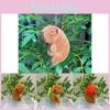 Capybara Fashionable 11cm Plush Keychain With Adorable Strawberry Hat Great For Personalization