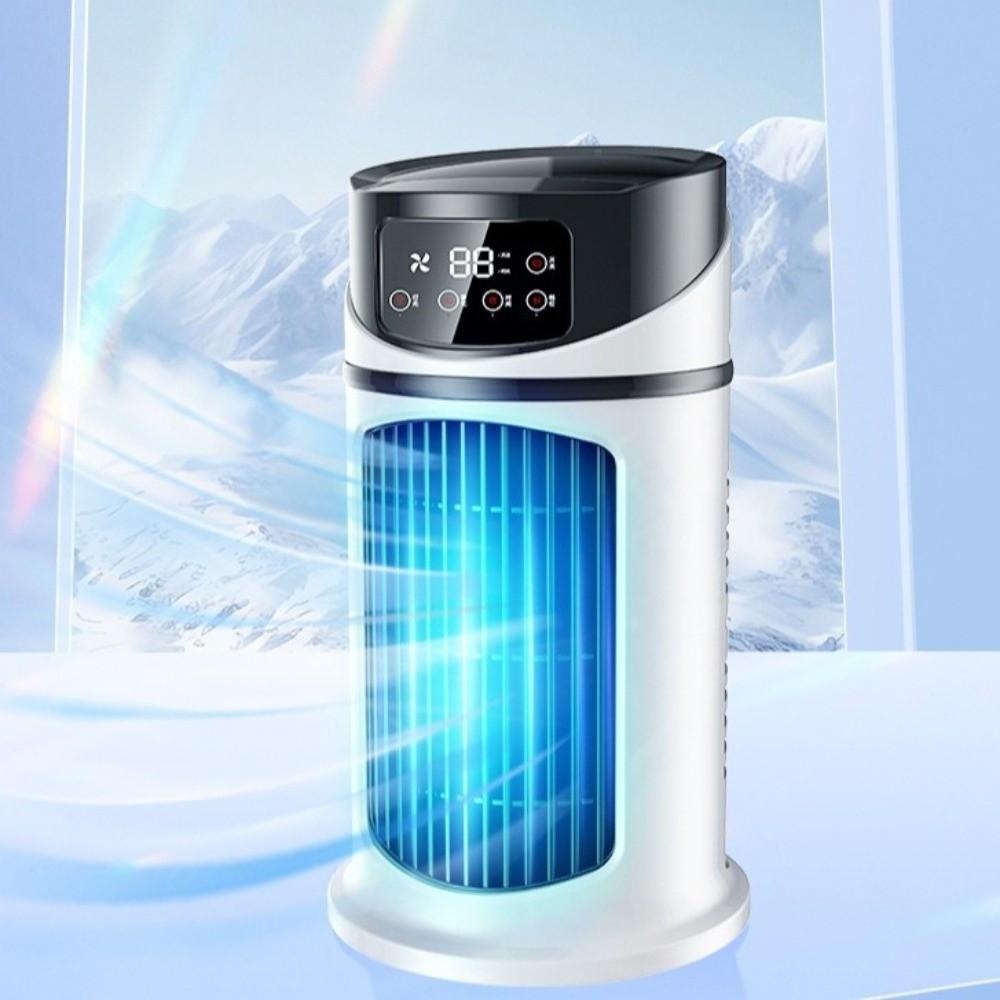 6-Hour Timer Air Cooling Fan 6-Speed Cold Air Conditioner Fan Portable Air Cooler  Home Use