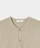 Jeilium Varmon Summer Boucle Round Neck Cardigan Beige