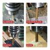 6Pcs Step Drill Bits Saw Drill Set HSS Titanium Milling Cutter for Woodworking Metal Core Hole Opener 4-12 4-20 4-32mm 3 6 8mm