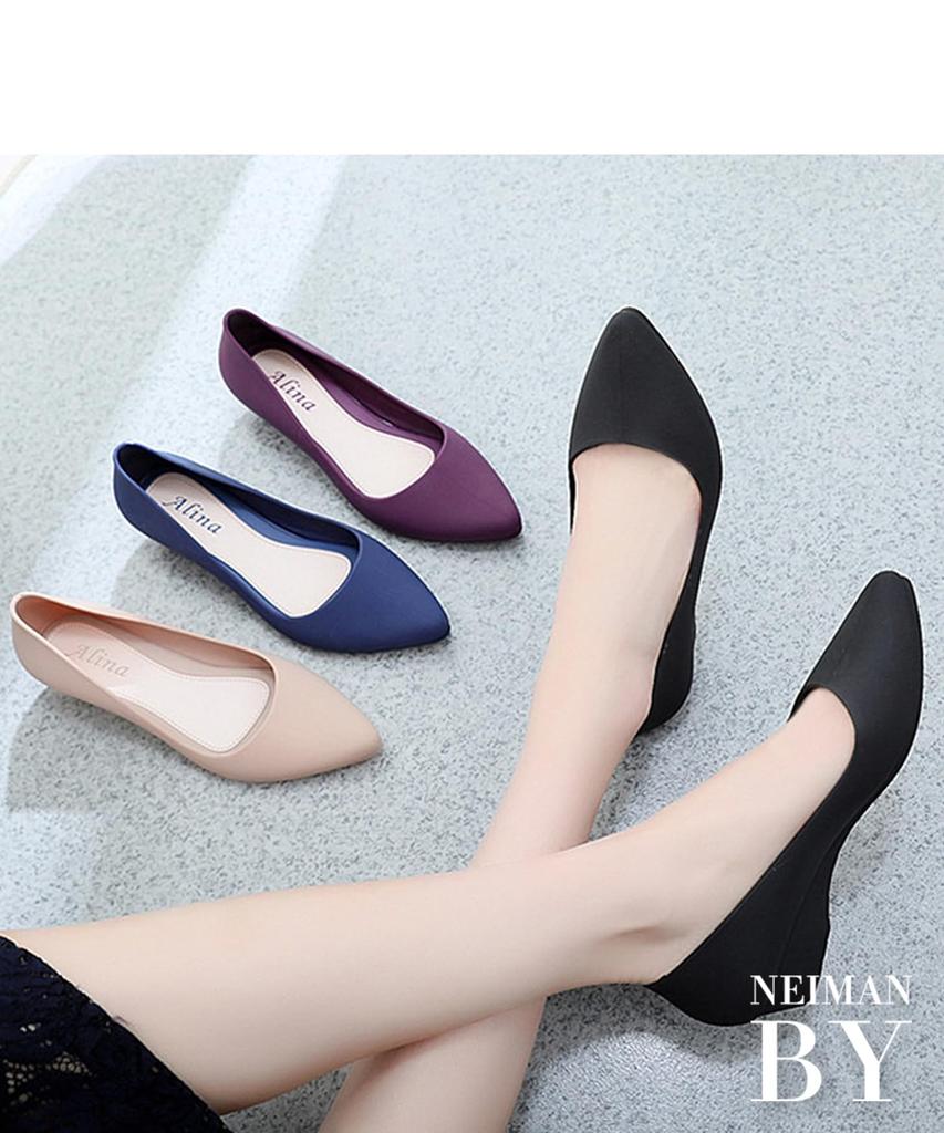 Neiman by Rain Escarpins Confortables et Solides, Doux, Couleur, Sans Stress, Femme, 24, Noir, 5S-N12-BK38