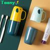 Travel Portable Toothbrush Toothpaste Holder Storage Case Household Storage Cup Outdoor Holder Bathroom Cover Tooth Brush Box
