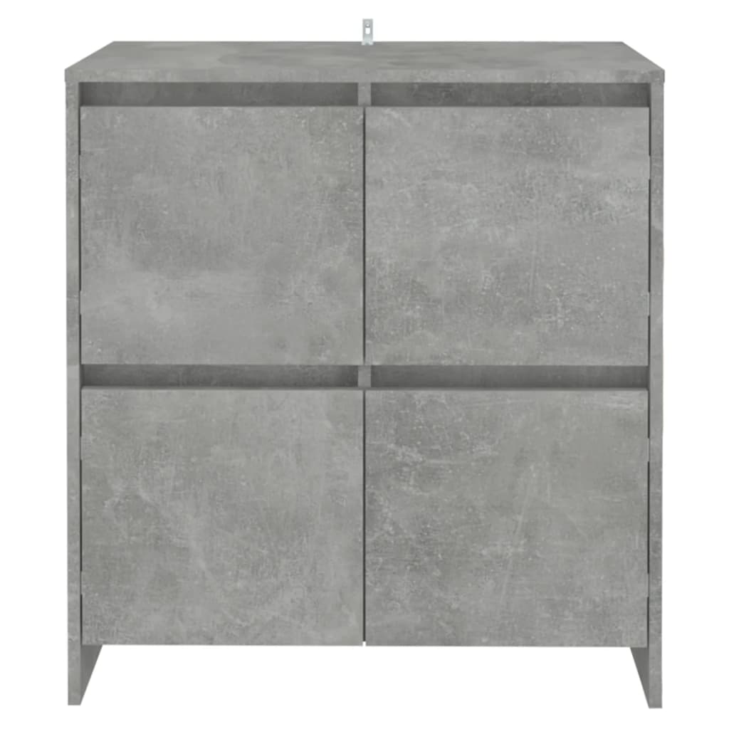 Sideboard Concrete Grey 70 x 41 x 75 cm Particleboard