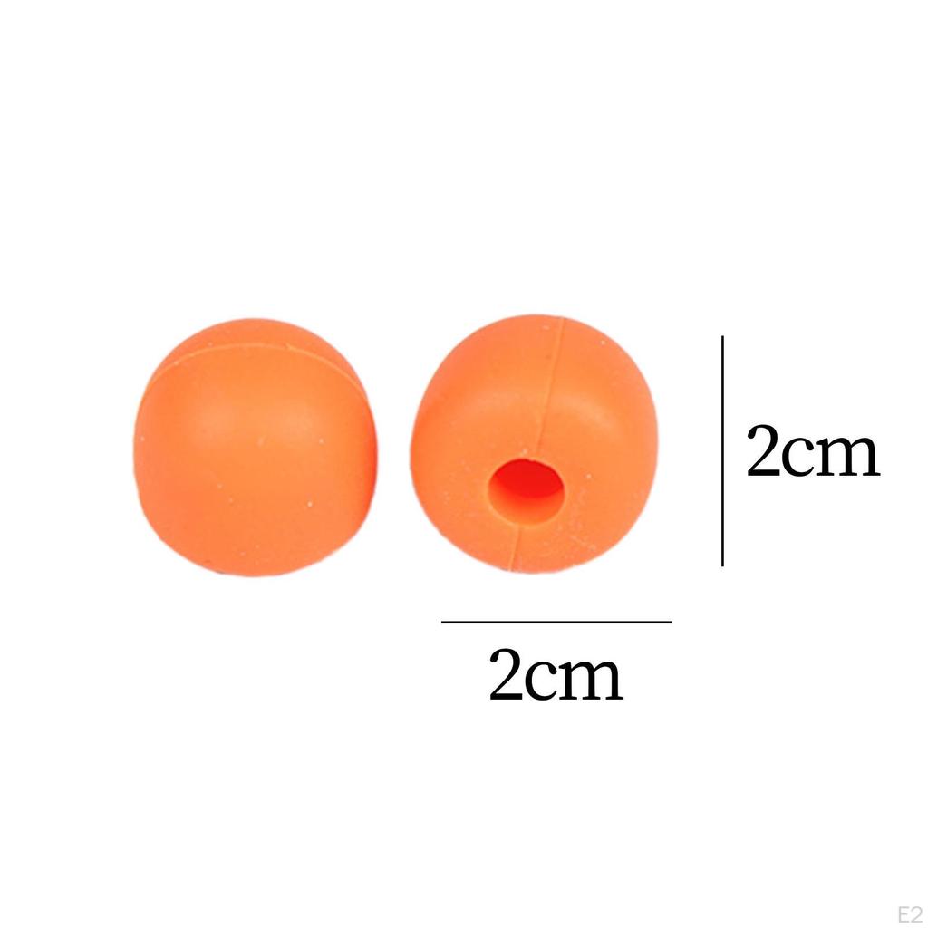 2 Stück Drum Mute Drumstick Silent Tip, Dämpferzubehör, Übungs-Percussion-Tipps