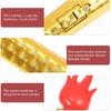 Glowing Torch Prop - 2PCS Plastic Fake Torch Luminous Torches for Games Sports Competition Cosplay Themed Party Kid Tool