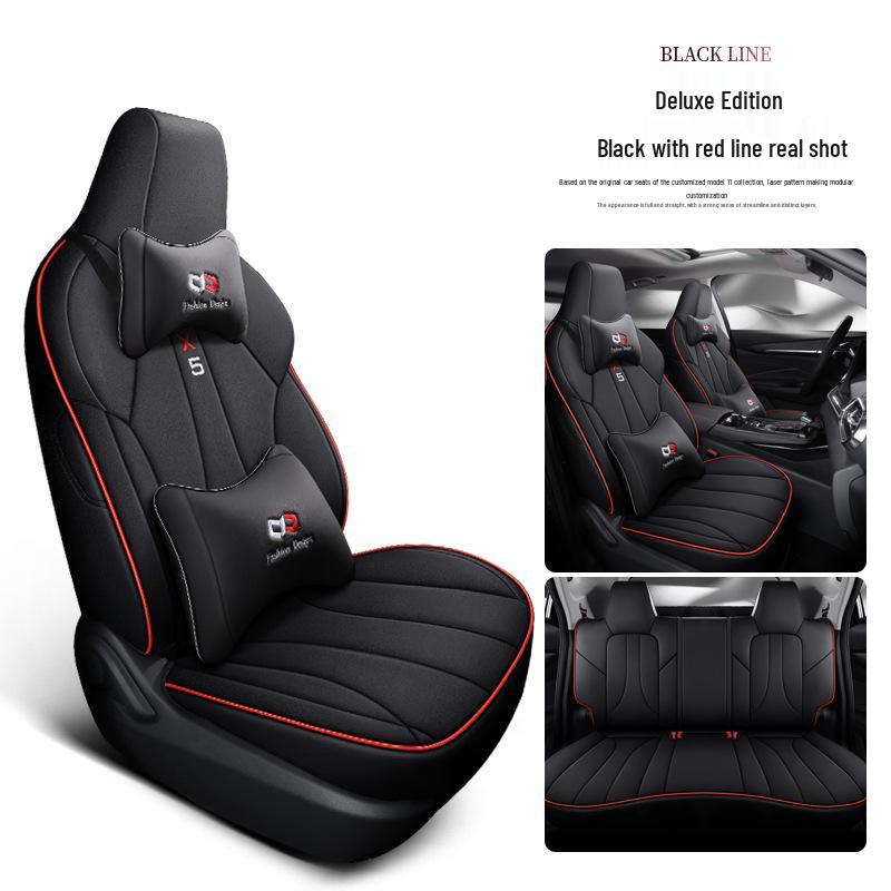 Oshan X5 All-Season Car Seat Cushions - Full Surround, Mesh Fabric, Original Design for Five-Seater