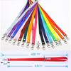 10 Pcs Transparent Badge Holder Neck Strap Set Waterproof  ID Card Bag Lobster Hook Rop Lanyard For Employee Access Control Card