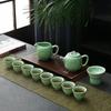 Chinese Stone Tea Set (12-Piece)
