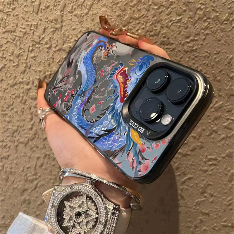 Luxury Dragon Totem Anti-drop Armour Case For  Redmi Note 13 12 11 Pro Plus 5G 12S 11S 10S Pro Redmi 13C 12C 13 14C Cover