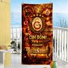 Galatasaray Customize Your Name Beach Towel Soft Durable Quickdry