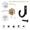Wall Mounted Hooks Vintage Door Back Wall Hooks Robe Coat Hat Hanger Holders Key Bag Storage Hook Kitchen Bathroom Organizer