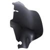 8 Zoll Windschutzscheiben-Deflektor Wellenförmige Windschutzscheiben-Verkleidung Motorradzubehör Teile Für Gliding Davidson 94-13 Schwarz