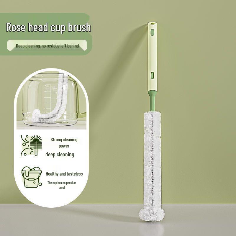 Retractable Multi-purpose Bottle Cleaning Brush with Long Handle