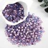 ELEEGEM 14400pcs Glass Crystal Hot Fix Loose Rhinestones SS6-SS40 Eco-Friendly Rhinestone Accessories for Clothing Light Pink
