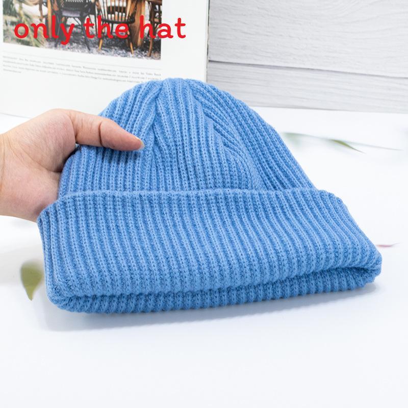 Gestrickte Mütze für den Winter mit atmungsaktiven und winddichten Eigenschaften für Damen und Herren