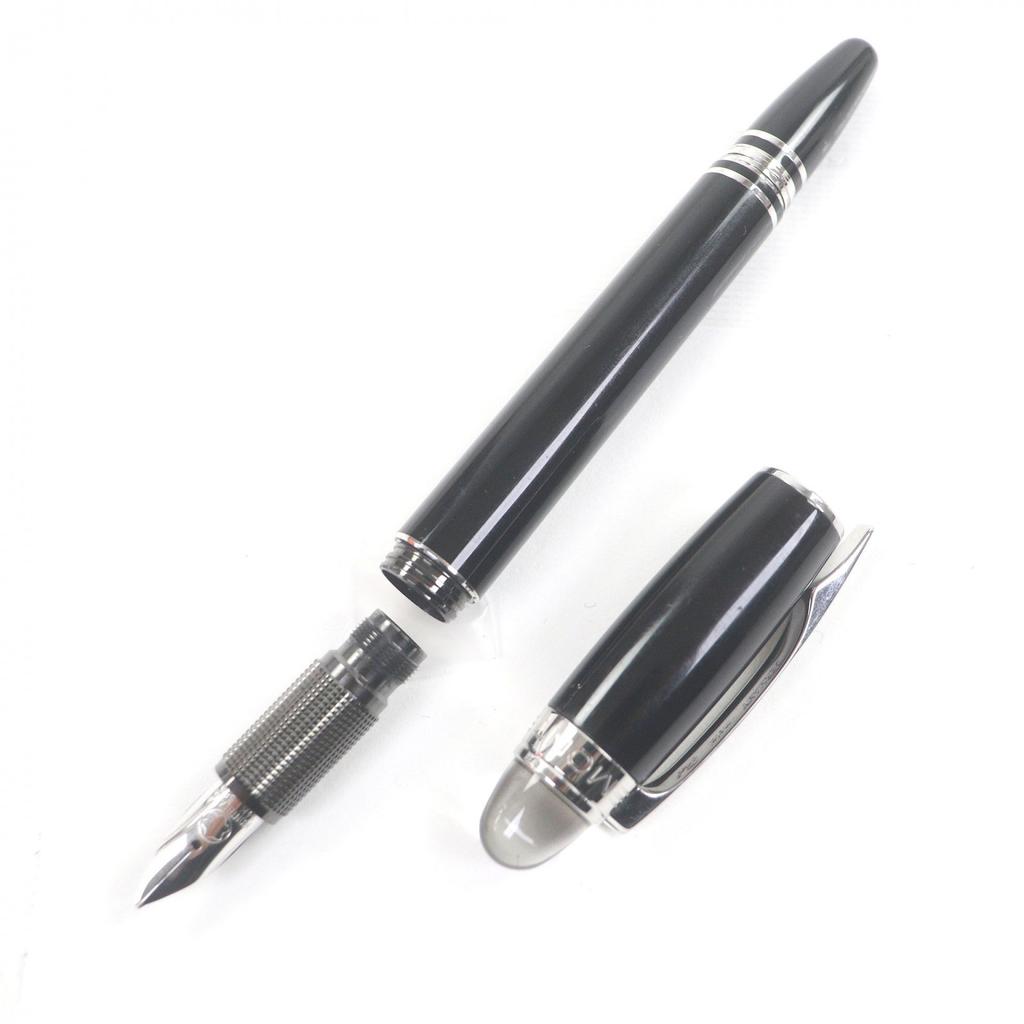 Very Good MONTBLANC Fountain Pen Starwalker Classic Cap Type Black Used