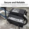 Bike Panniers Bag Large-Capacity Canvas Bicycle Bag Rear Rack Bag for Cycling Traveling Commuting