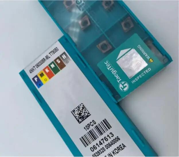 TaeguTec / 4NKT060308R-ML TT9080 /Original Genuine CNC Alloy Blade 10 PCS