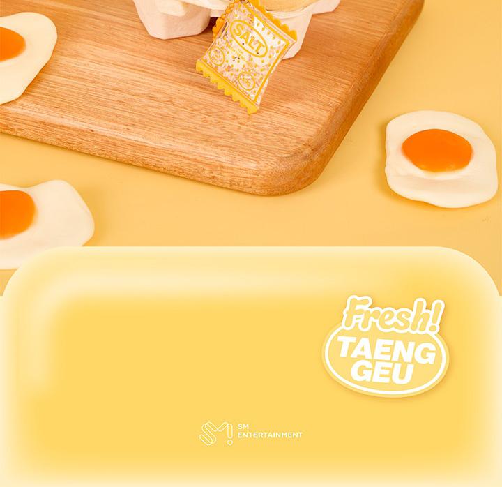 (TAENGGEU PUPPE - GEBACKENES EI ver. / MAGNET PUPPEN SCHLÜSSELANHÄNGER) TAEYEON von Girls' Generation (SNSD) [TAENG-GEU-RU-RU] 2025 TAENG-GEU MD