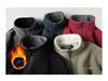 Men's Double-Sided Polar Fleece Hoodie Jacket 8789 - New Autumn/Winter Casual Cardigan