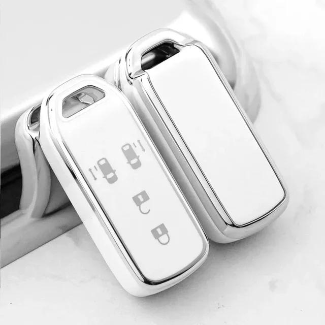 

For Honda New Nbox Custom JF3 / JF4 N-BOX JF1 / JF2 N-BOX+ Plus N Wagon N-One TPU Car Smart Key Case Cover Remote Fob Keychain