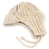 Universal chemistry Twist Wool Beige Earflap Hat