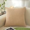 Polyester Disposable Waterproof Cloth Sofa Back Large Cushion Square Solid Color Pillow Case