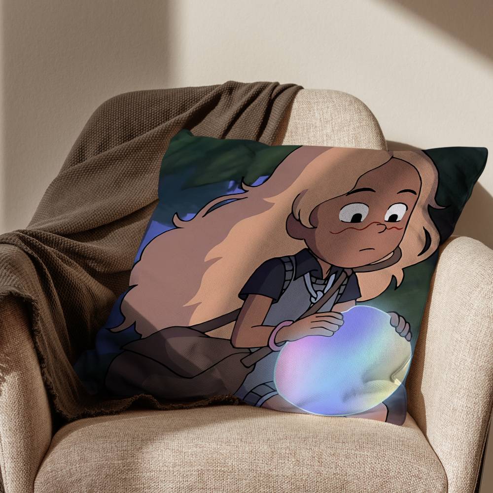 Lake Infinity Train Pillow Case Sofa Living Room Bedroom Headboard Backrest Cushion Square Cushion Nap Time
