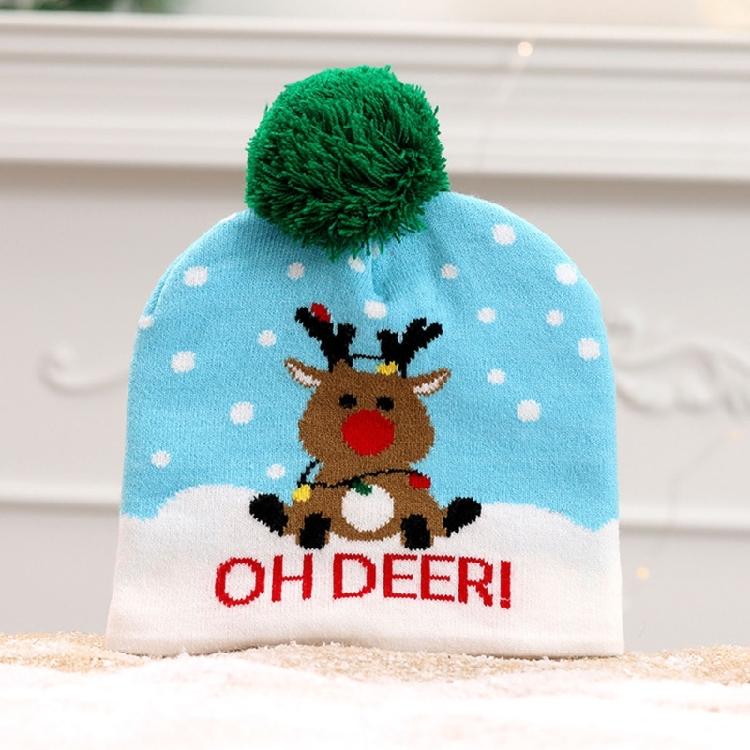 Multifunction Christmas Glowing Party Hat  Kid Girl Boys Costume Party