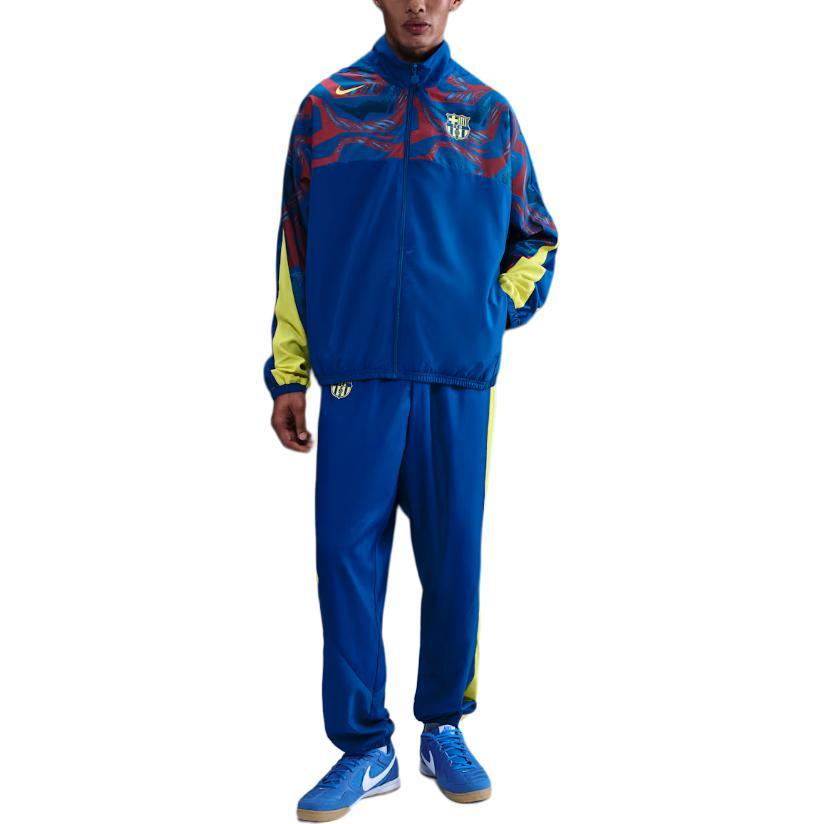 Nike Fc Barcelona Starting 5 Fourth Men's Nike Soccer Woven Jacket FZ1281-431