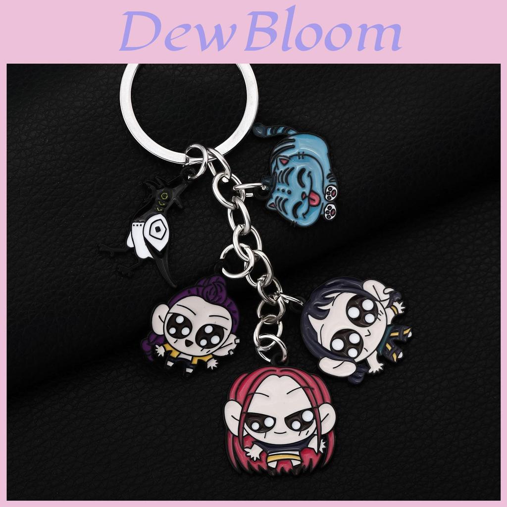 Kpop Demon Hunters Keychain With Zinc Alloy Cartoon Character For Gift And Collectors