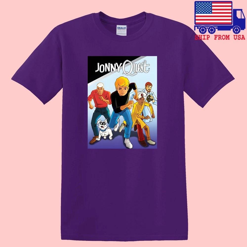 Jonny Quest Movie Retro Men s Purple Size S-5XL S