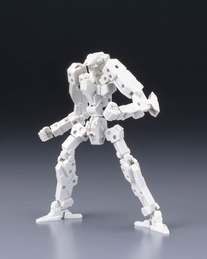 Kotobukiya Frame Arms Frame Architect 140mm Scale Plastic Model Kit FAF11 TYPE-001 (Off-White) RE2, Approx. Tall, 1/100